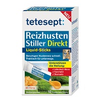 TETESEPT Reizhusten Stiller Direkt Liquid Sticks - 10St
