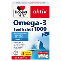 DOPPELHERZ Omega-3 Seefischöl 1000 Kapseln - 120St