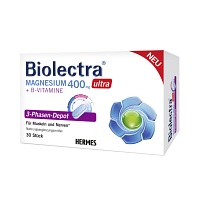 BIOLECTRA Magnesium 400 mg ultra 3-Phasen-Depot - 30St