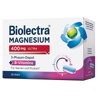 BIOLECTRA Magnesium 400 mg ultra 3-Phasen-Depot - 30St