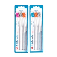 TELLO Medium 3940 Zahnbürste - 3St