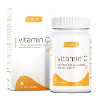 NUPURE vitamin C Lutschtabletten Acerola & Acai - 30St