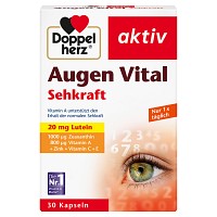 DOPPELHERZ Augen Vital Sehkraft aktiv Kapseln - 30St