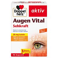 DOPPELHERZ Augen Vital Sehkraft aktiv Kapseln - 90St