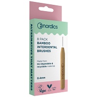 ÖKO Interdental Zahnbürste Bambus 0,40 mm Nordics - 8St
