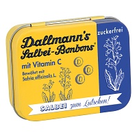 DALLMANN\'S Salbei Bonbons o.Z.in der Dose - 46g