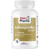 ASHWAGANDHA EXTRAKT 500 mg Kapseln - 120St