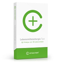 CERASCREEN Lebensmittelallergie Test IgE-Analyse - 1St