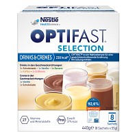 OPTIFAST Selection Drinks & Cremes Pulver - 8X55g
