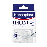 HANSAPLAST Sensitive Pflast.hypoallergen 6 cmx2 m - 1St