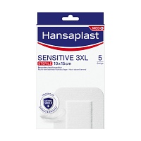 HANSAPLAST Sensitive Wundverband steril 10x15 cm - 5St