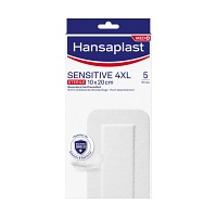 HANSAPLAST Sensitive Wundverband steril 10x20 cm - 5St