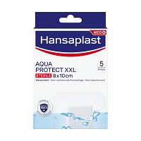 HANSAPLAST Aqua Protect Wundverb.steril 8x10 cm - 5St