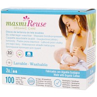 BIO STILLEINLAGEN waschbar Bio Baumwolle MASMI - 2St