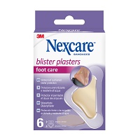 NEXCARE Blasenpflaster Fußpflege - 6St