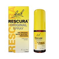 BACHBLÜTEN Original Rescura Spray m.Alkohol - 7ml