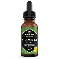 VITAMIN K2 MK7 Tropfen hochdosiert vegan - 50ml