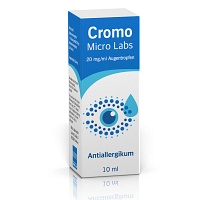 CROMO MICRO Labs 20 mg/ml Augentropfen - 10ml