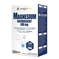 MAGNESIUM 400 mg hochdosiert Kapseln - 100St