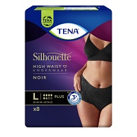 TENA SILHOUETTE Plus L noir Inkontinenz Pants