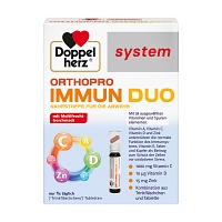 DOPPELHERZ Orthopro Immun Duo system Trinkampullen - 7St