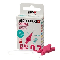 TANDEX FLEXI Interdentalb.PHD 0.7/ISO 1 coral - 6X1St