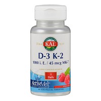 VITAMIN D3 K2 1000 I.E./45 µg ActivMelt KAL Lut. - 60St