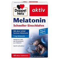 DOPPELHERZ Melatonin Tabletten - 40St