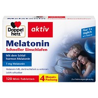 DOPPELHERZ Melatonin Tabletten - 120St
