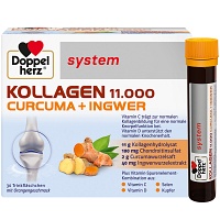 DOPPELHERZ Kollagen 11.000 Curcuma+Ingw.system TRA - 30X25ml