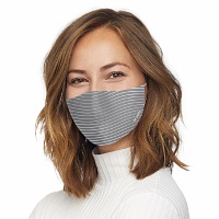 BEPOLITE Maske antibakteriell waschbar grau - 1St