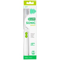 GUM SONIC DAILY Schallzahnbürste weiß - 1St