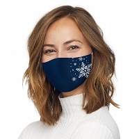 BEPOLITE Maske antibakteriell waschbar snowflakes - 1St