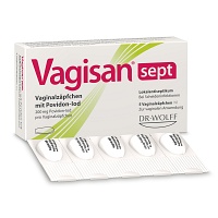 VAGISAN sept Vaginalzäpfchen mit Povidon-Iod - 5St