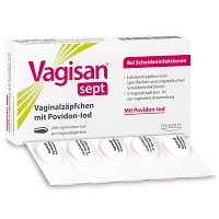 VAGISAN sept Vaginalzäpfchen mit Povidon-Iod - 5St