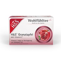 H&S Granatapfel mit Vitamin C Filterbeutel - 20X2g