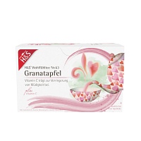 H&S Granatapfel mit Vitamin C Filterbeutel - 20X2g