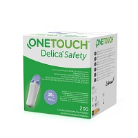 ONE TOUCH Delica Safety Einmalstechhilfe 30 G - 200St