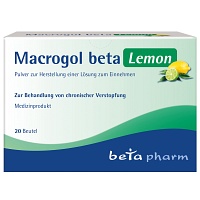MACROGOL beta Lemon Plv.z.Her.e.Lsg.z.Einnehmen - 20St