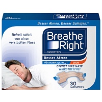 BESSER Atmen Breathe Right Nasenpfl.groß beige - 30St