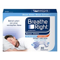 BESSER Atmen Breathe Right Nasenpfl.normal transp. - 30St