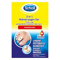 SCHOLL 2in1 Hühneraugen Set - 1P