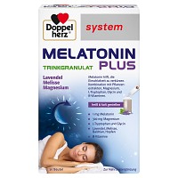 DOPPELHERZ Melatonin Plus Trinkgranulat system Btl - 30St