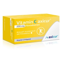 VITAMIN C AXICUR 200 mg Filmtabletten - 100St