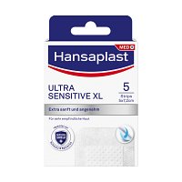 HANSAPLAST Ultra Sensitive Wundverband 5x7,2 cm XL - 5St