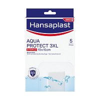 HANSAPLAST Aqua Protect Wundverb.steril 10x15 cm - 5St