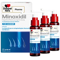 MINOXIDIL DoppelherzPhar.50mg/ml Lsg.Anw.Haut Mann - 3X60ml