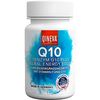 QINEVA Q10 Plus Natural Energy Boost vegan Hartk. - 30St