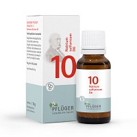 BIOCHEMIE Pflüger 10 Natrium sulfuricum D 6 Glob. - 15g