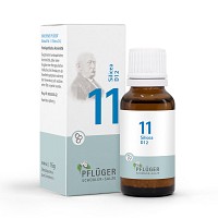 BIOCHEMIE Pflüger 11 Silicea D 12 Globuli - 15g
